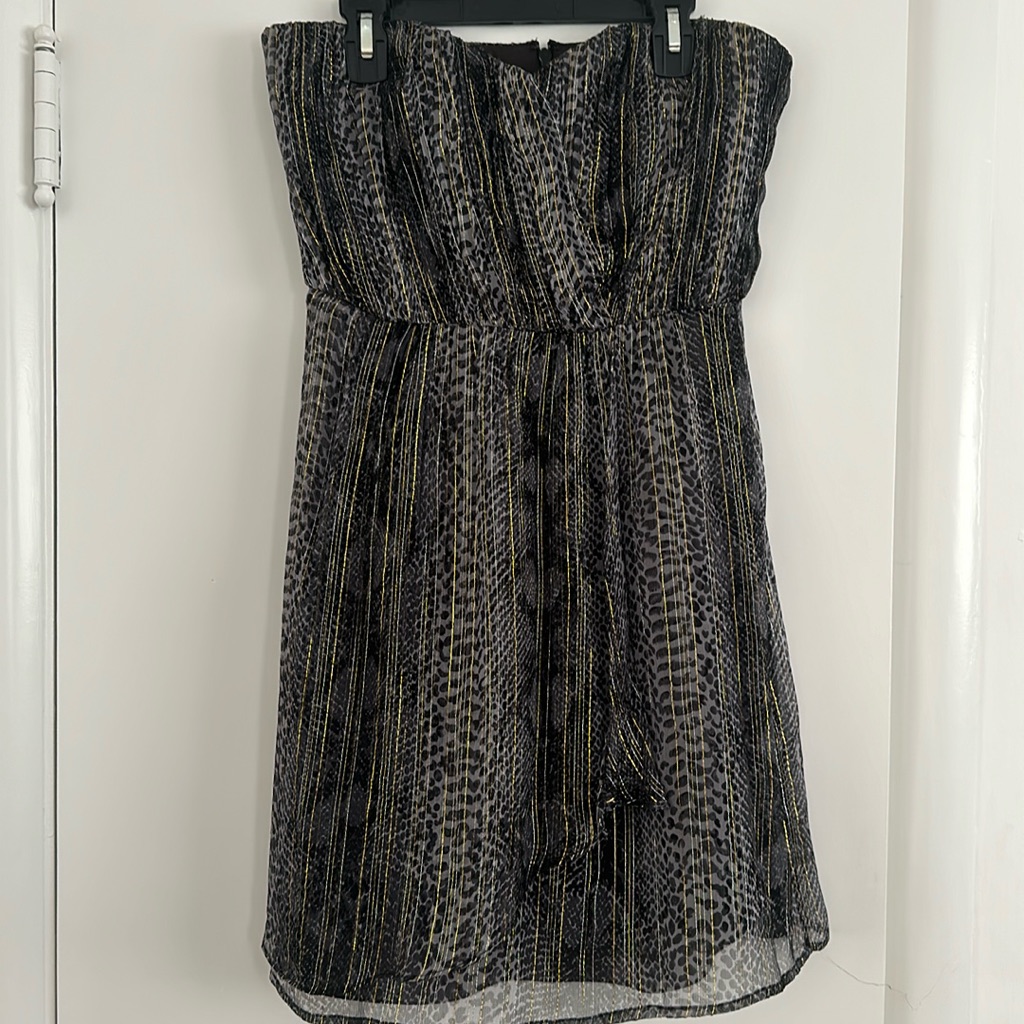Twelfth Street By Cynthia Vincent Strapless Mini Dress Twelfth Street By Cynthia Vincent Strapless Mini Dress